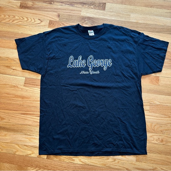 Fruit of the Loom Other - Lake George New York T-Shirt 2XL